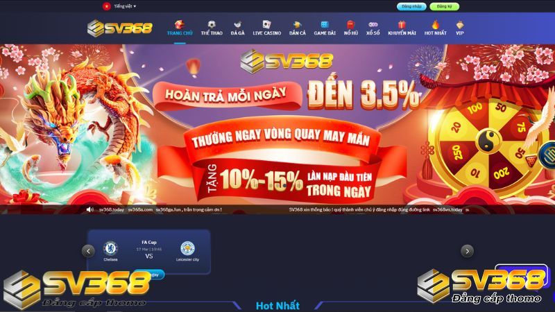 Đăng Ký SV368 Sơ lược về SV368