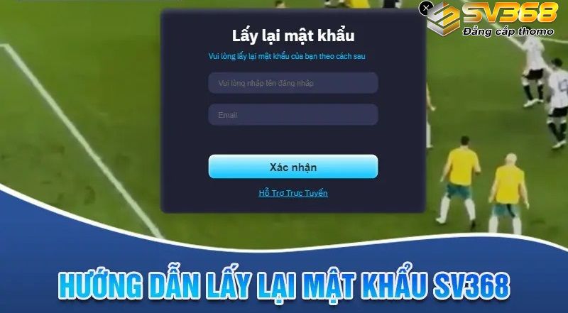 quên mật khẩu SV368
